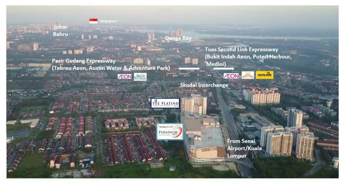 Johor Bahru Paradigm Leplatino Homestay Eksteriør bilde
